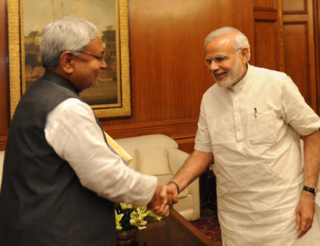 नीतीश कुमार और नरेंद्र मोदी
