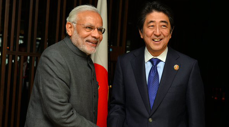 मोदी और अबे शिंजो