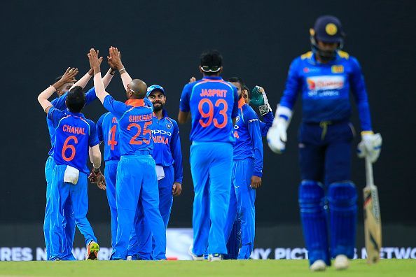वनडे में भारत की जीत श्रीलंका