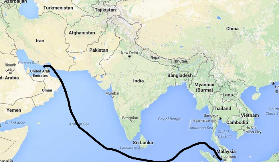 हिन्द महासागर में भारत सेना