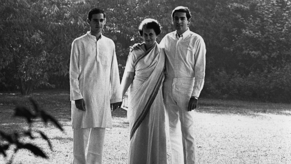 संजय, इंदिरा गांधी और राहुल