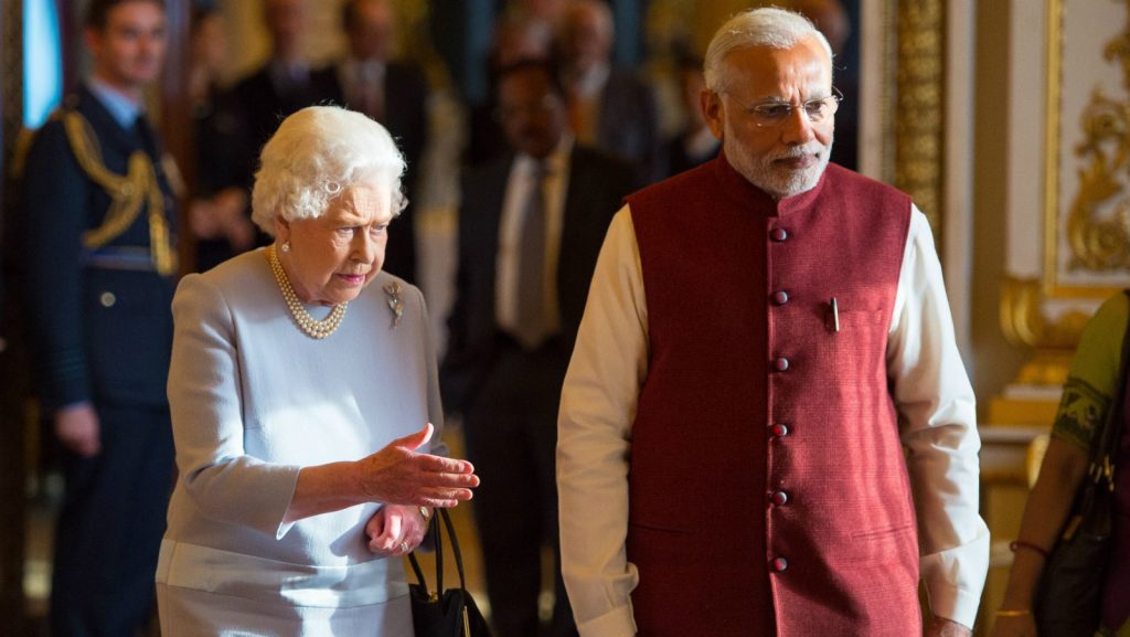 नरेन्द्र मोदी भारत ब्रिटेन