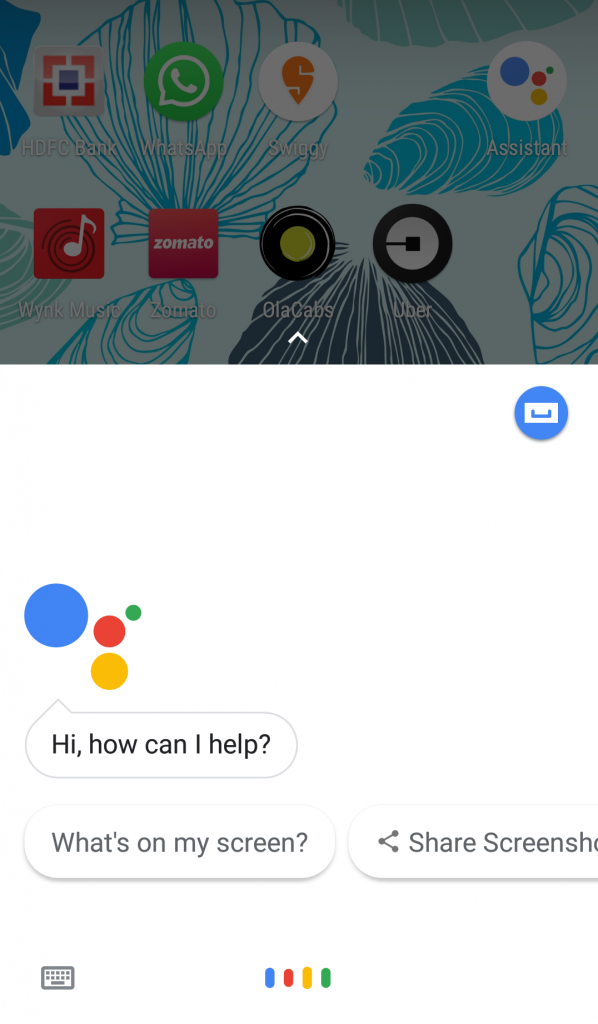 गूगल असिस्टेंट google assistant screen in hindi
