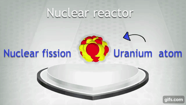nuclear fission reaction in hindi