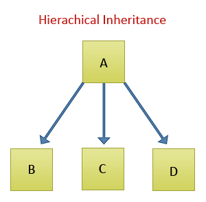Hierarchical Inheritance in java