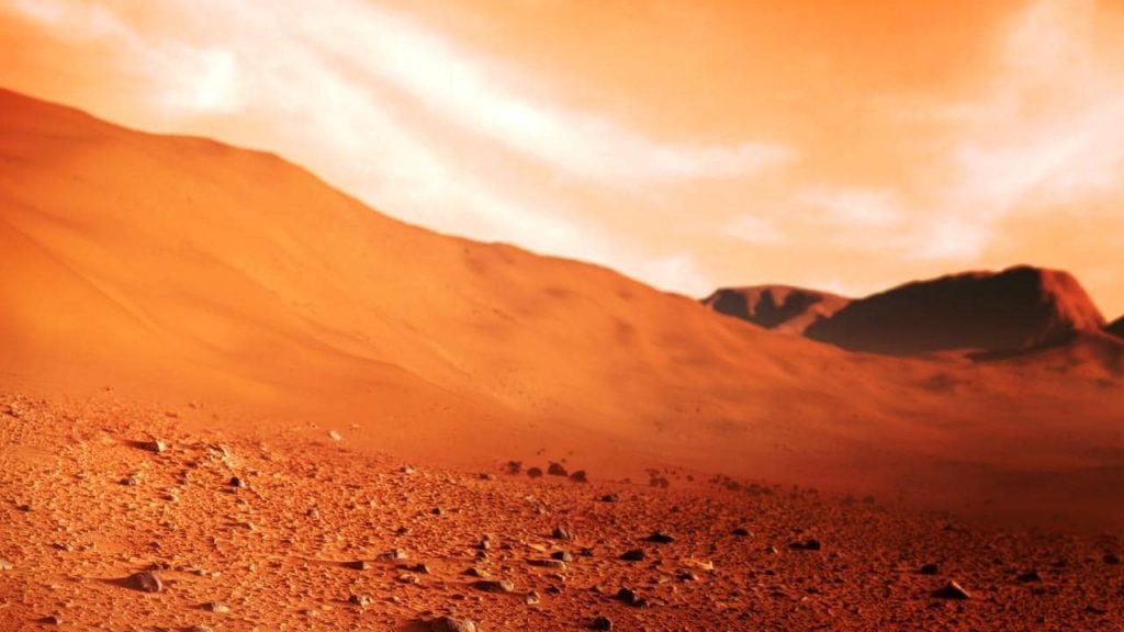 surface of mars planet