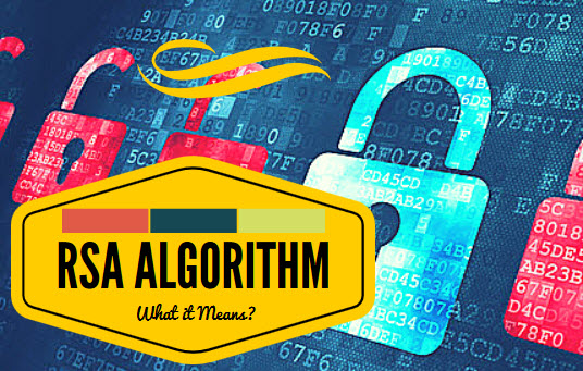 rsa algorithm in hindi, in cryptography, define, example