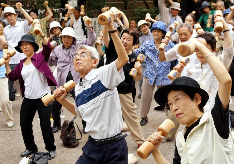 जापान उम्रदराज लोग