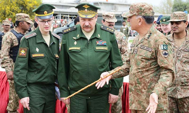 पाकिस्तान और रूस के बीच हुआ साझा सैन्याभ्यास - दा इंडियन वायर