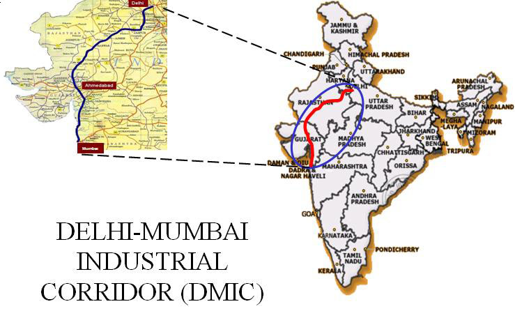 दिल्ली मुंबई औद्योगिक गलियारा परियोजना