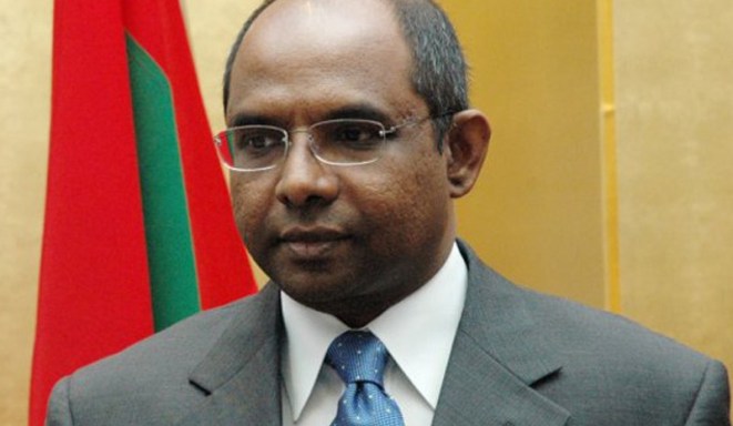 मालदीव के विदेश मंत्री अब्दुल्ला शहीद