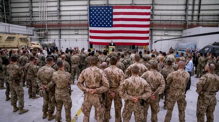अफगानिस्तान में तैनात अमेरिकी सैनिक