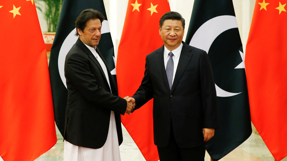 पाकिस्तानी प्रधानमंत्री इमरान खान और चीनी राष्ट्रपति शी जिंगपिंग
