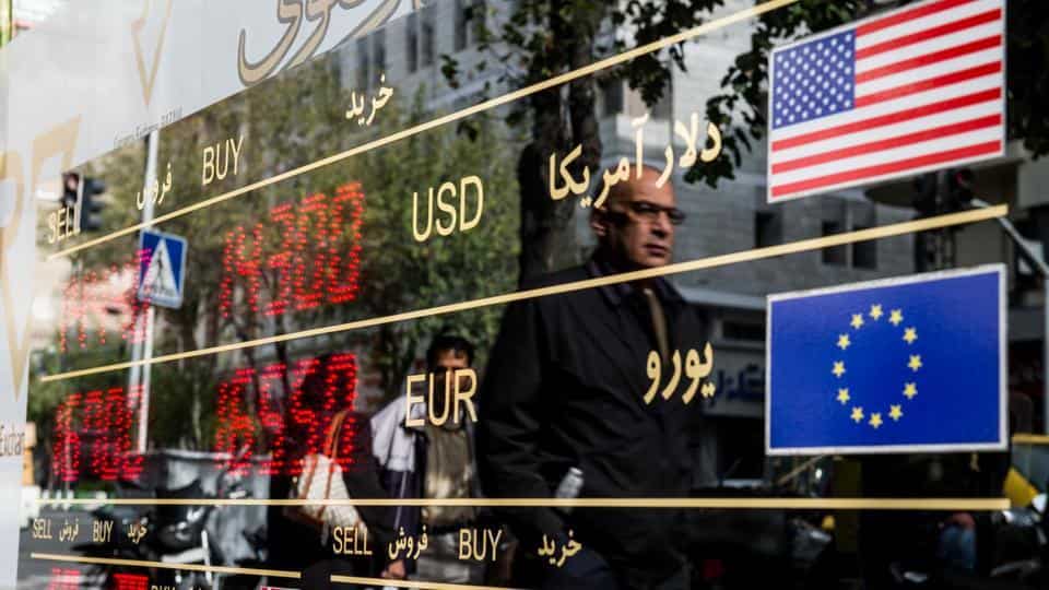 ईरान पर वित्तीय संकट