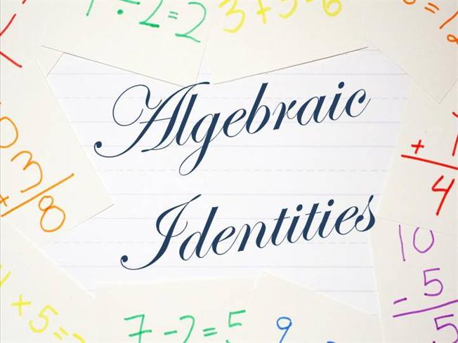 बीजगणितीय सर्वसमिकाएँ algebraic identities in hindi