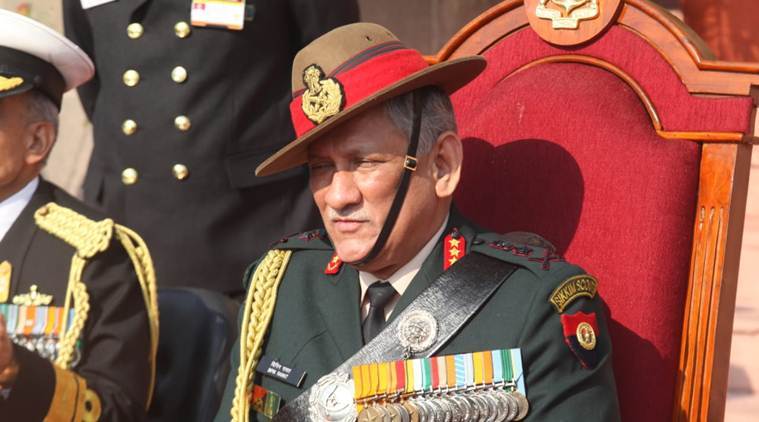 भारत के सेनाध्यक्ष जनरल विपिन रावत