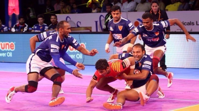 delhi dabang vs tamil thalaivas