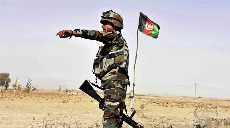 अफगानिस्तान में तैनात सैनिक