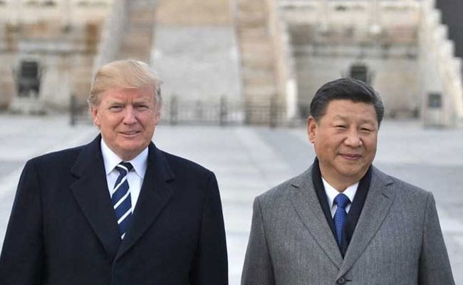 अमेरिकी राष्ट्रपति डोनाल्ड ट्रम्प और चीनी राष्ट्रपति शी जिनपिंग के मध्य व्यापार युद्ध