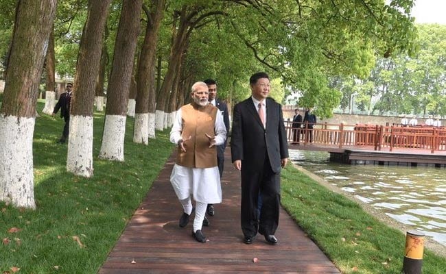 वुहान यात्रा के दौरान भारतीय पीएम और चीनी राष्ट्रपति