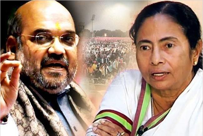 अमित शाह ने की पश्चिम बंगाल में चुनावी अभियान की धमाकेदार शुरुआत, ममता सरकार को बनाया निशाना