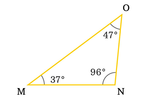 obtuse angled triangle