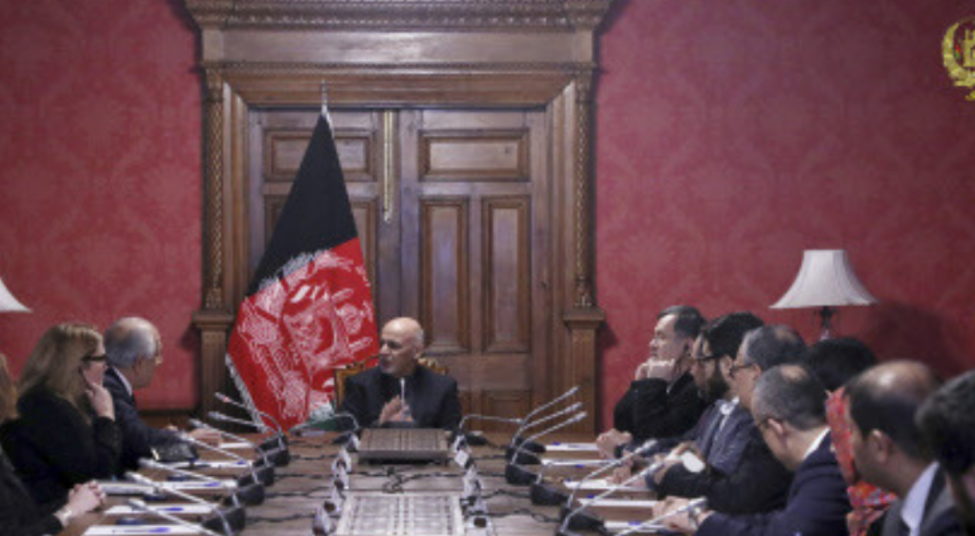 अफगानिस्तान की शांति पर चर्चा