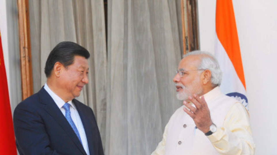 चीनी राष्ट्रपति और भारतीय प्रधानमन्त्री