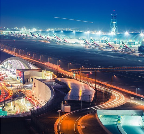 दुबई का खूबसूरत एयरपोर्ट