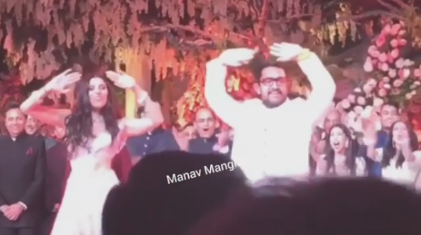 बहुत शानदार है आमिर खान की दुल्हन श्लोका मेहता के साथ 'आती क्या खंडाला' पर डांस करने का विडियो