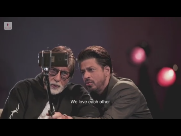 बड़ा दिलचस्प है अमिताभ बच्चन और शाहरुख़ खान के "बदला" लेना का तरीका, देखे वीडियो