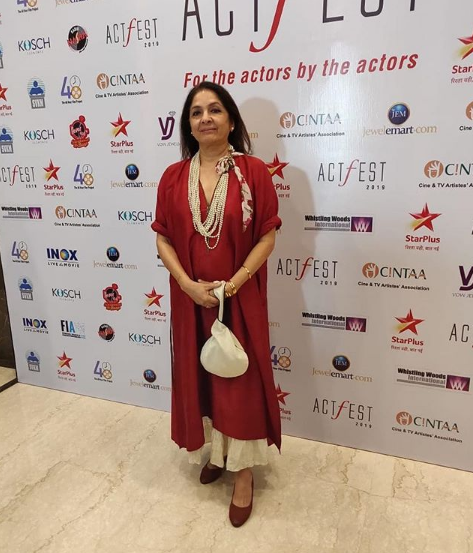 नीना गुप्ता: मुझे अपनी सार्वजनिक छवि के कारण एक अभिनेत्री के रूप में सहना पड़ा