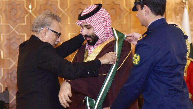 pakistan saudi prince highest award