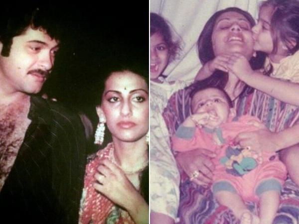 सुनीता कपूर के जन्मदिन पर, पति अनिल कपूर और बेटी सोनम कपूर ने साझा की पुरानी तस्वीर