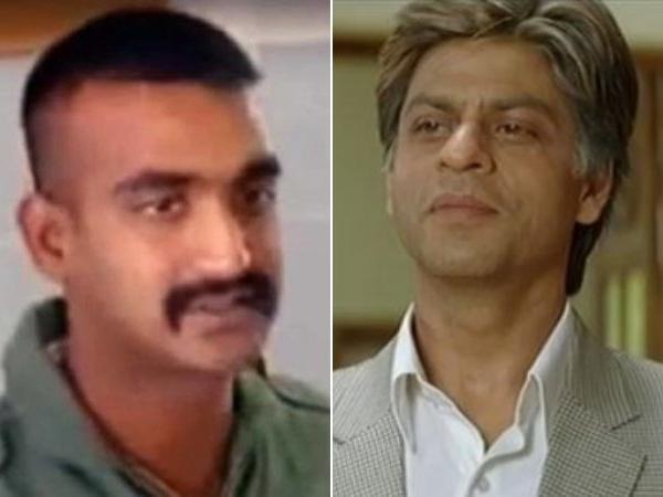 IAF कमांडर अभिनंदन की घर वापसी से ट्विटर यूजर को याद आया शाहरुख़ खान की फिल्म 'वीर ज़ारा' का वो दृश्य...