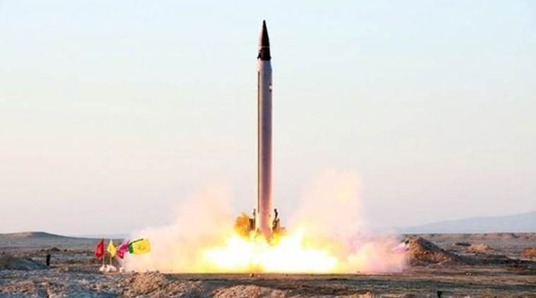 ईरान की बैलिस्टिक मिसाइल
