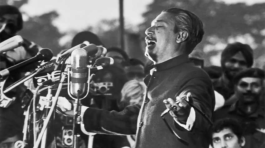 बांग्लादेश के पहले प्रधानमंत्री शेख मुजीबुर रहमान