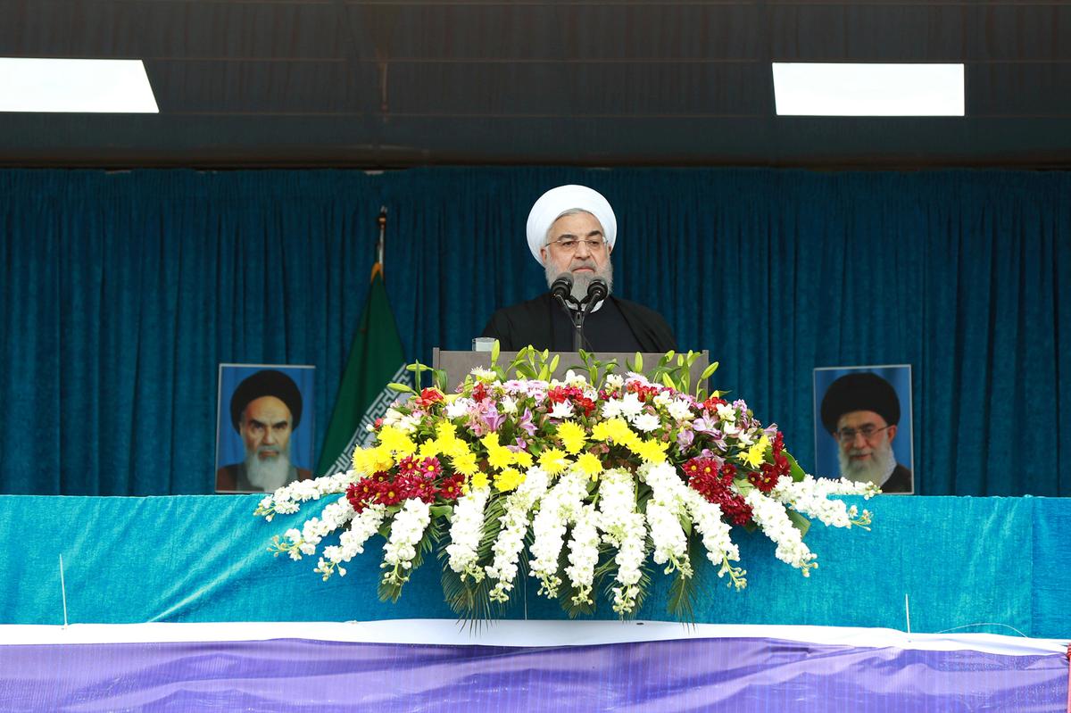 ईरानी राष्ट्रपति हसन रूहानी