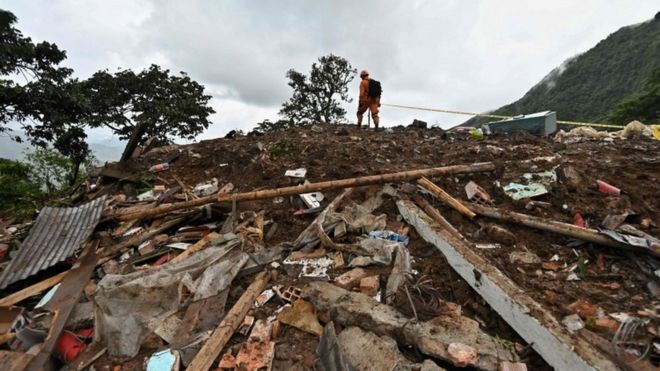 colombia landslide