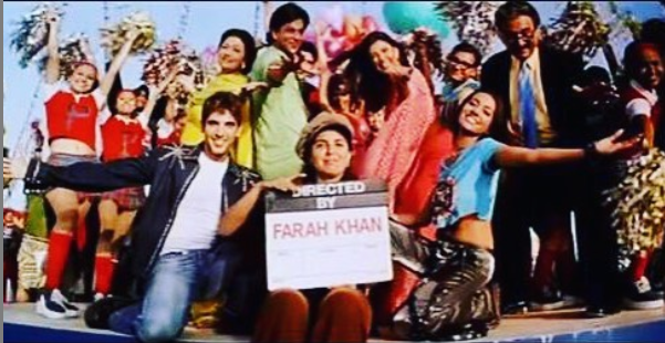 farah khan with team