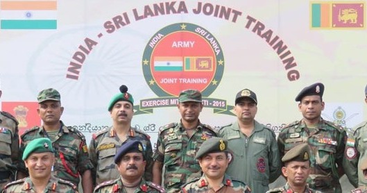 भारत-श्रीलंका संयुक्त सैन्यभ्यास