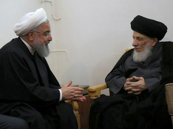 इराकी प्रधानमंत्री और ईरानी राष्ट्रपति