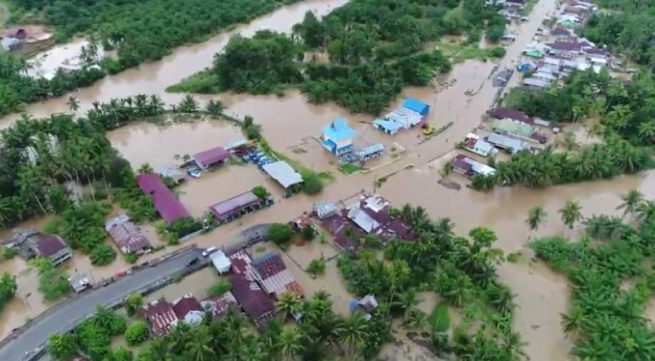 इंडोनेशिया में भूस्खलन और भारी बारिश