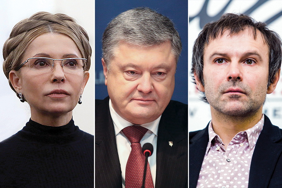 ukraine presidential candidates