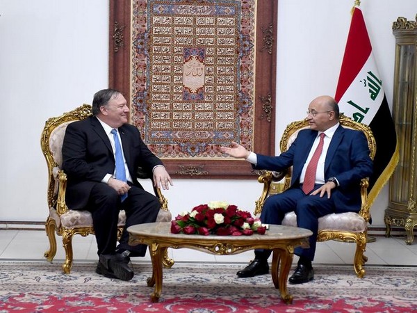 अमेरिकी राज्य सचिव और इराकी राष्ट्रपति
