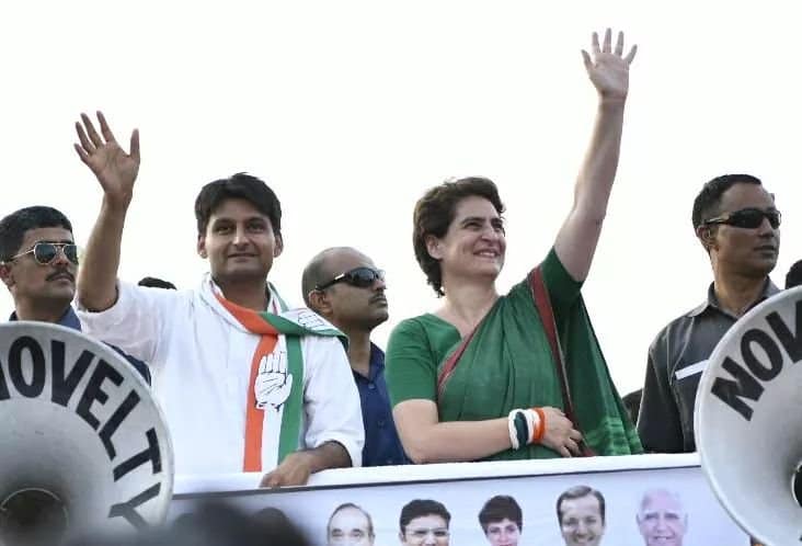 deependra singh hudda and priyanka gandhi