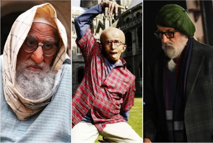 'गुलाबो सीताबो' से 'पा' तक, अमिताभ बच्चन के छह विचित्र और प्रभावशाली लुक्स