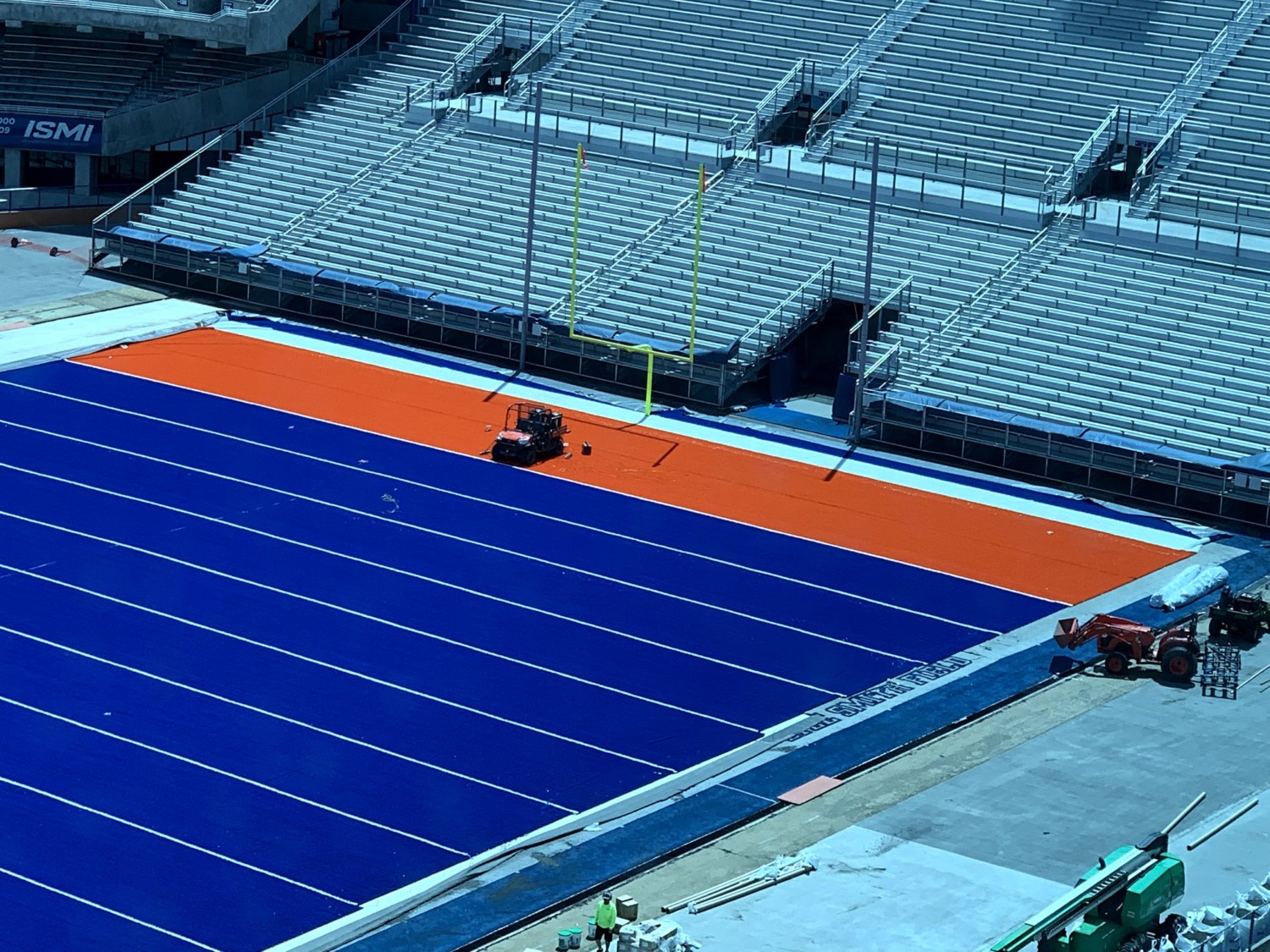 blue turf