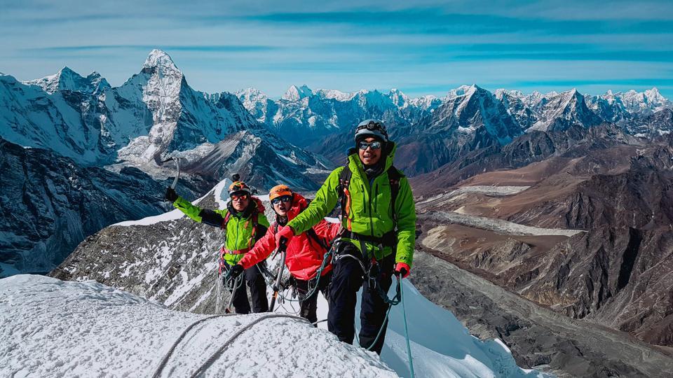 नेपाल में पर्वतरोही