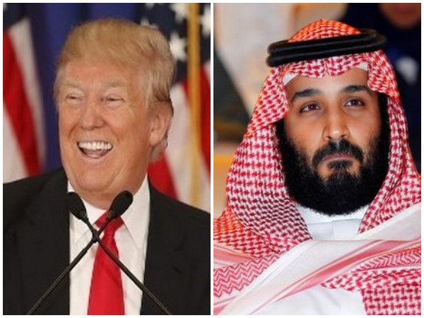donald trump and crown prince mohammad bin salman